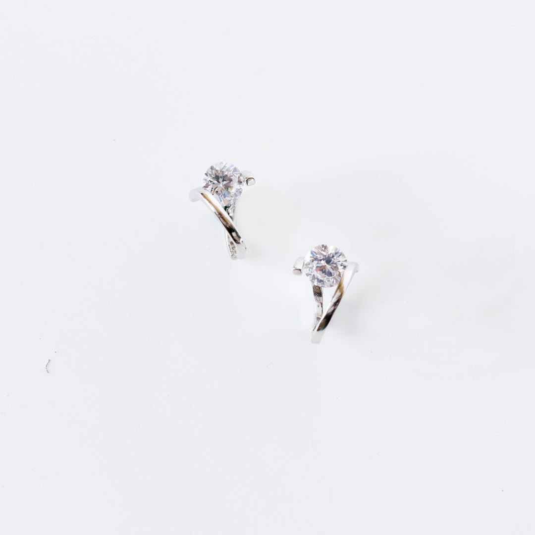 Zircon Solitaire Hoops