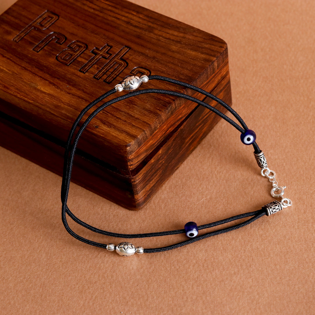 Nazarbattu Evil Eye Anklet-0